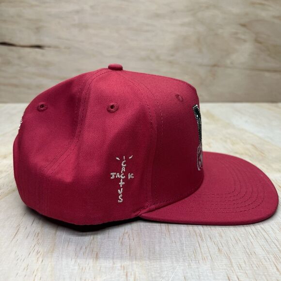 NEW Mississippi St Bulldogs Travis Scott Cactus Jack x Mitchell Ness Snapback - Picture 5 of 9